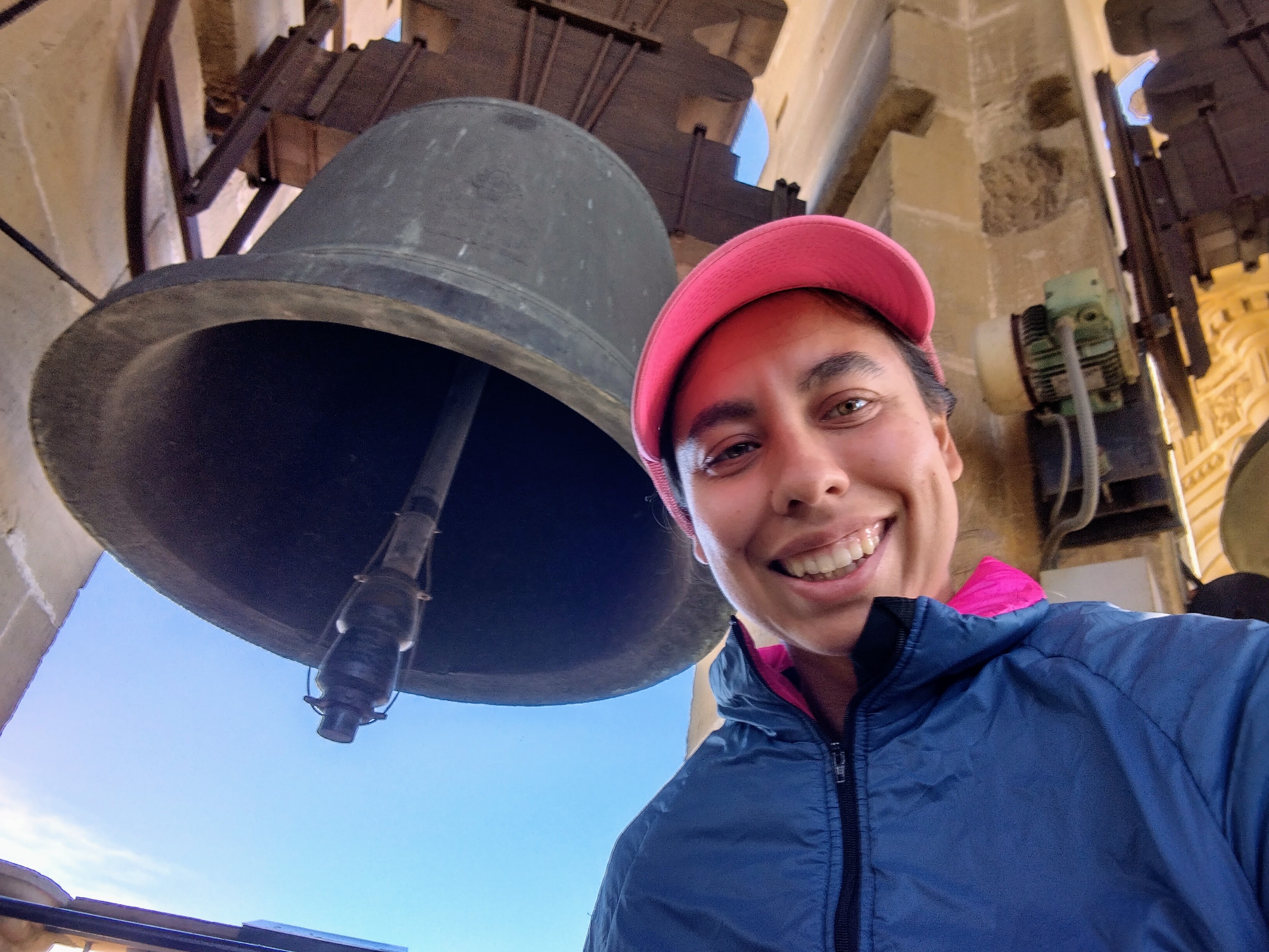 Victoria Castillo on the Camino de Santiago.