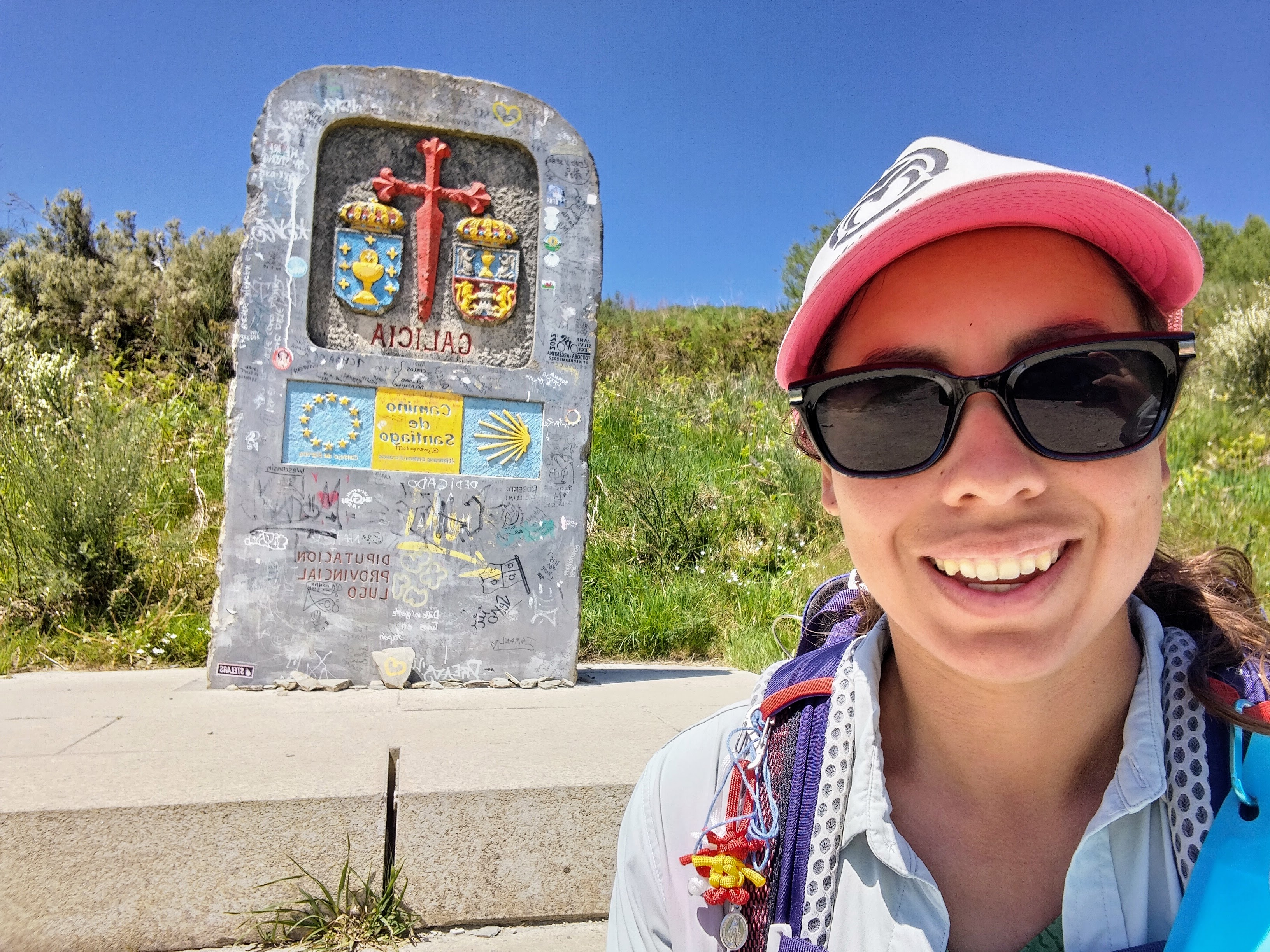 Victoria Castillo on the Camino de Santiago