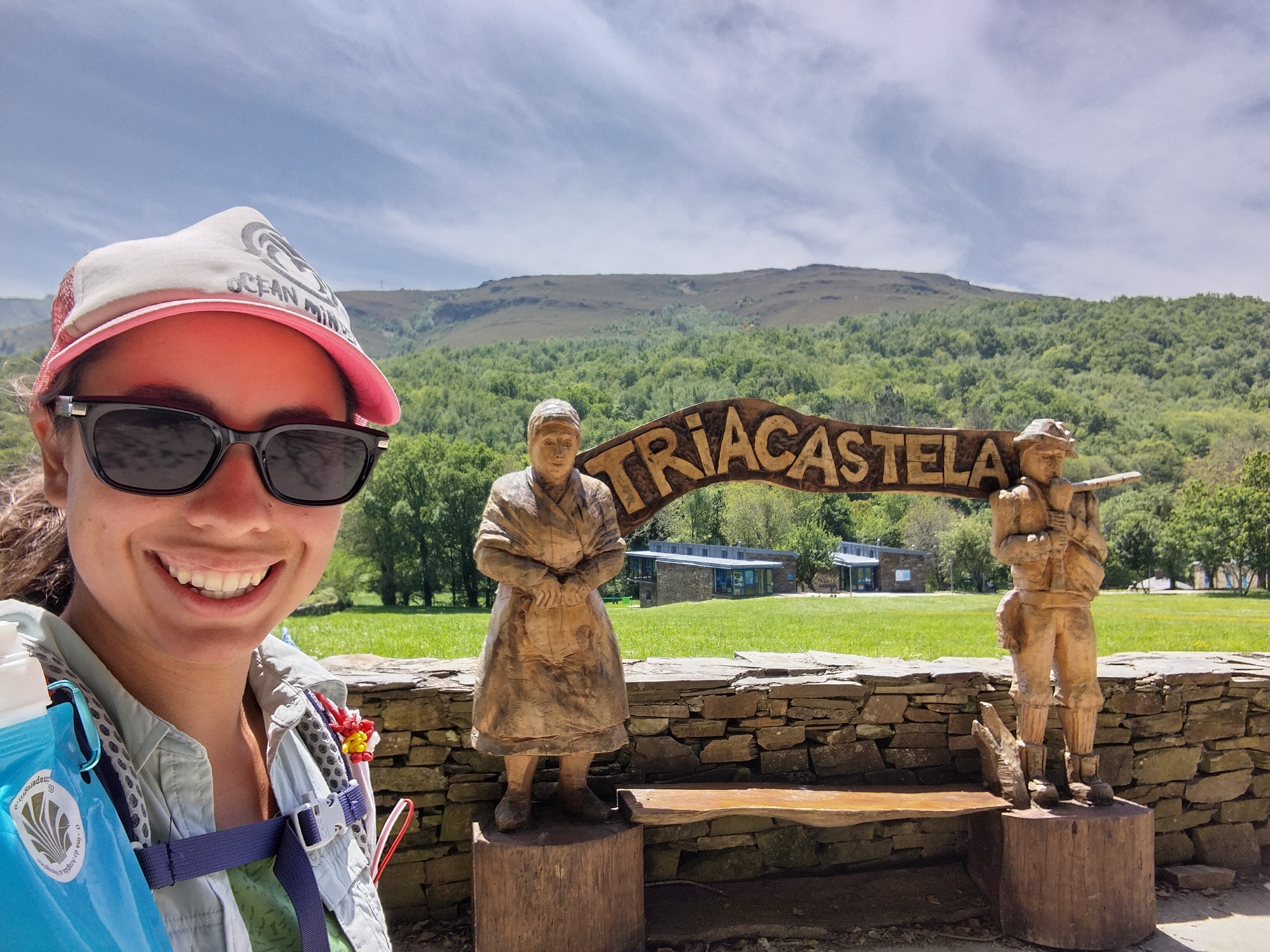 Victoria Castillo on the Camino de Santiago